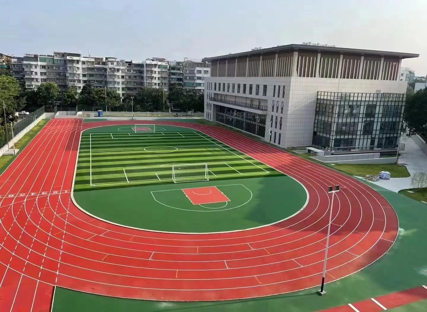 湘西土家族苗族自治州学校塑胶跑道塑胶篮球场 - 价格